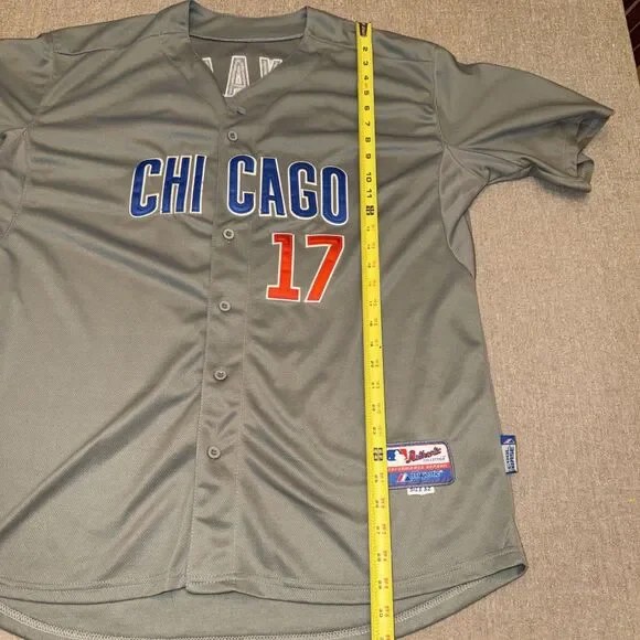 Authentic Collection MLB Chicago Cubs #17 Kris Bryant Jersey Men's Size 52 - Picture 7 of 10